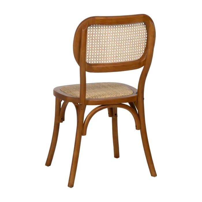 Silla miel madera de olmo contract 45 x 41 x 88 cm - Imagen 3