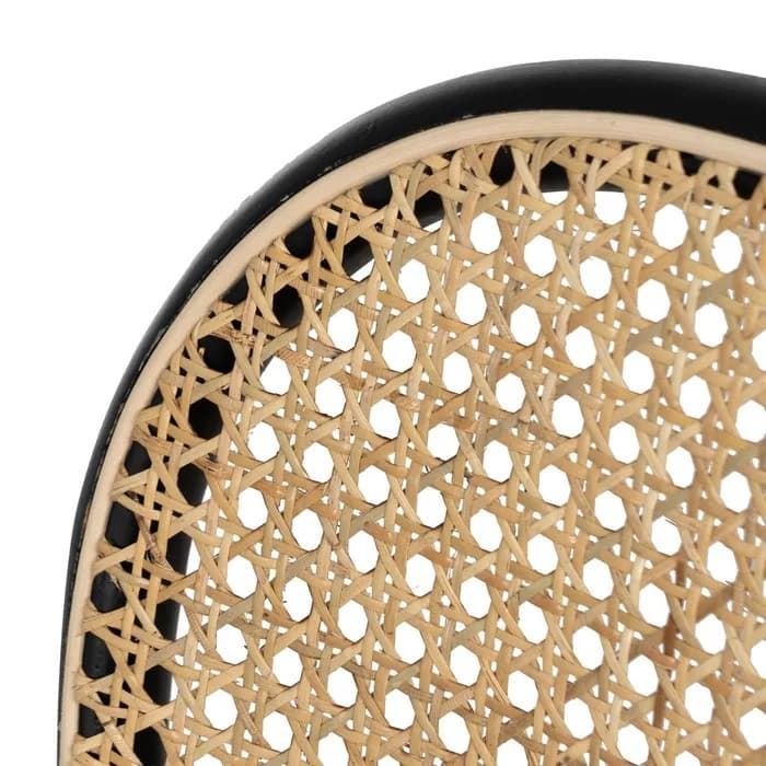 Silla negro madera de olmo contract 45 x 42 x 86 cm - Imagen 5