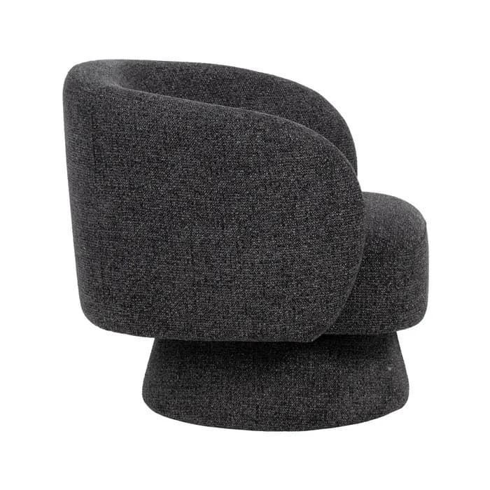 Sillón giratorio tejido salón 78 x 79 x 77 cm - Imagen 2