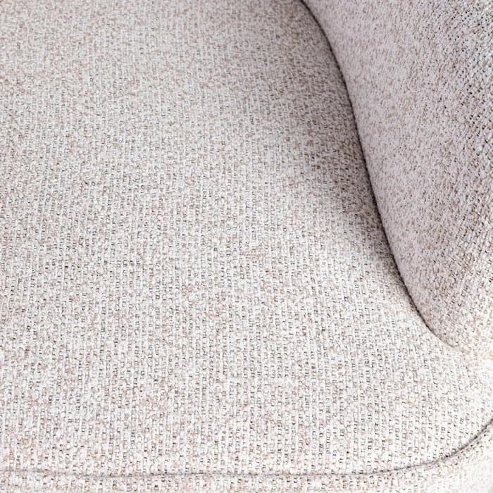 Sillón jaspeado crudo tejido-madera 70 x 74 x 90 cm - Imagen 5